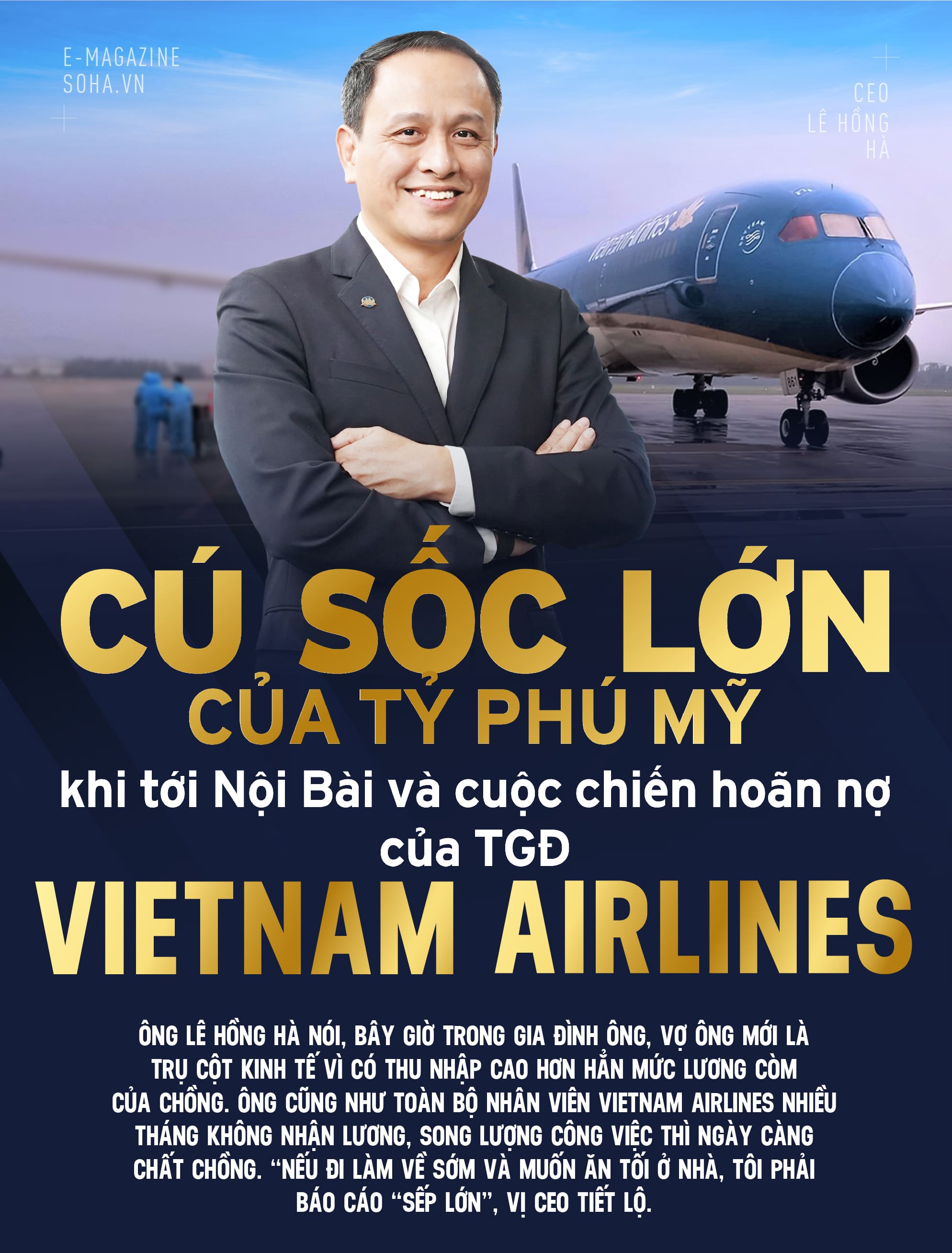 Ông Lê Hồng Hà (CEO Vietnam Airlines)