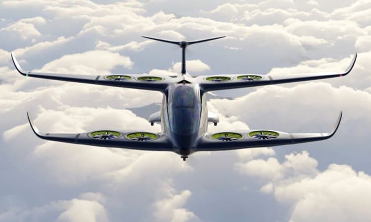 Taxi bay ATEA với thiết kế quạt trong cánh. Ảnh: Ascendance Flight Technologies