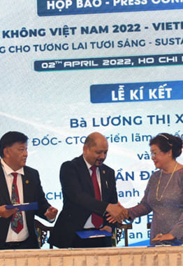 Triển lãm hàng không 2022 thu hút nhiều 