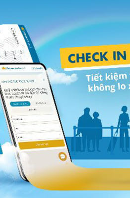 Vietnam Airlines cung cấp dịch vụ làm thủ tục trực tuyến ở sân bay Cần Thơ