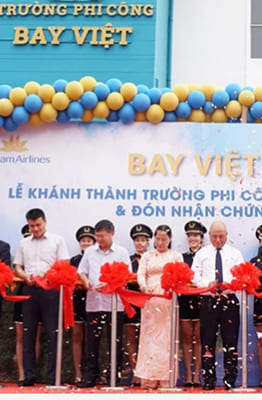 Vietnam Airlines khánh thành trường đào tạo phi công tại Rạch Giá