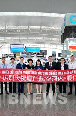 Hãng hàng không Xiamen Airlines mở đường bay tới Hà Nội