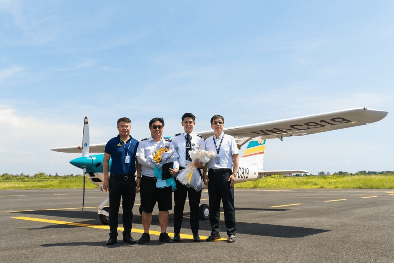 Bay Việt hoàn thành huấn luyện khóa thực hành bay PPL đầu tiên