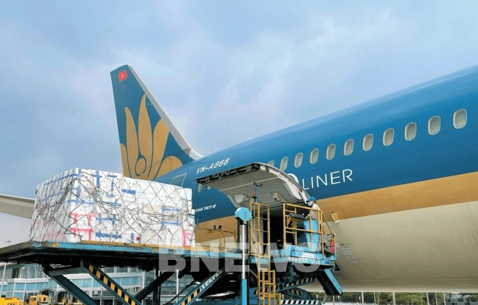 Hệ thống logistics của Vietnam Airlines ngày càng hiện đại. Ảnh: Diệp Anh