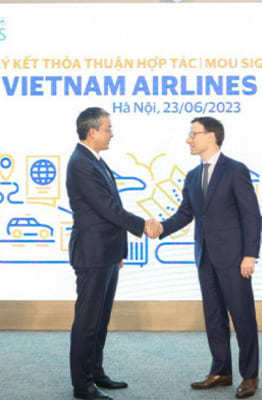 Visa bắt tay Vietnam Airlines để thúc đẩy thanh toán kỹ thuật số